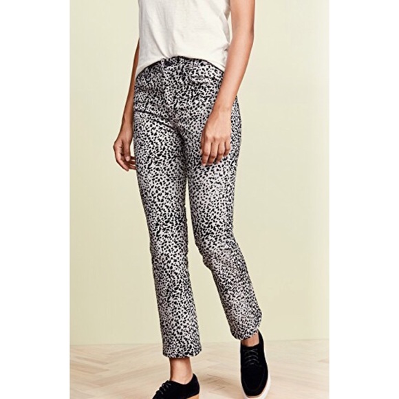 rag & bone Denim - NWT rag & bone Hana High-Rise Cheetah-Print Jeans